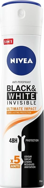 Nivea Dezodorant BLACK WHITE INVISIBLE Ultimate