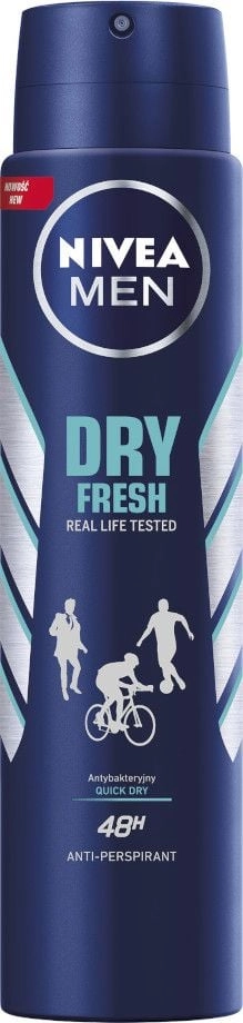 Nivea Dezodorant DRY FRESH spray męski