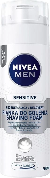 Nivea Men Sensitive Recovery shaving foam