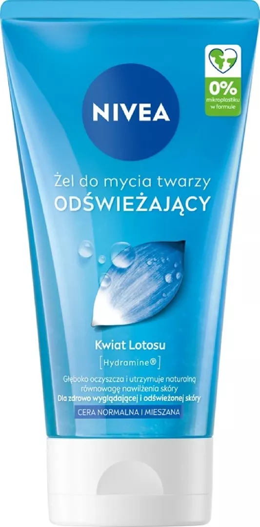 Nivea Refreshing face wash gel for