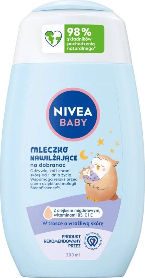 Nivea Baby moisturizing bedtime milk 200ml