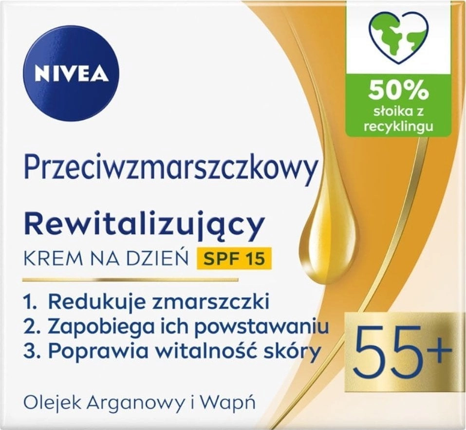 Nivea Anti-Wrinkle+ Firming Night Cream 55+