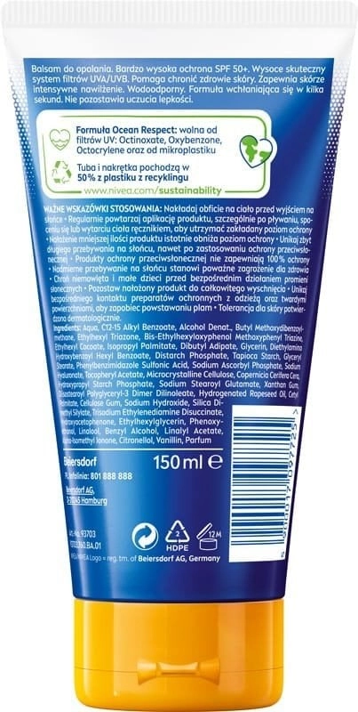 NIVEA SUN Balsam SPF 50 Invisible