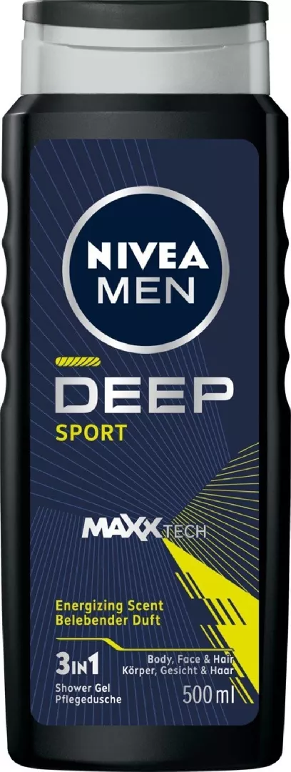 Nivea MEN 3in1 Deep Sport Shower