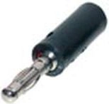 Bananowy łącznik 6mm Czarny --- 4017538119681