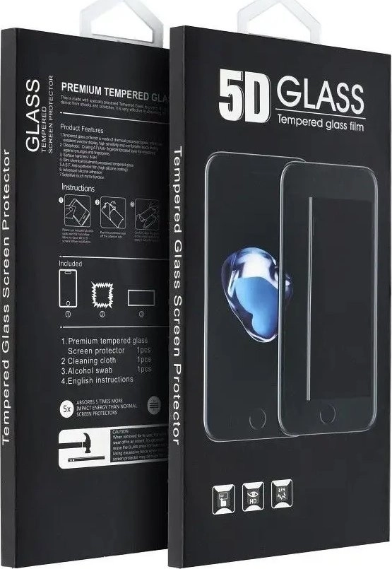 5D Full Glue Tempered Glass -