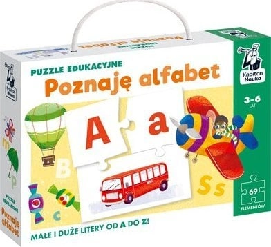 Captain science Educational puzzle Alphabet 3-6