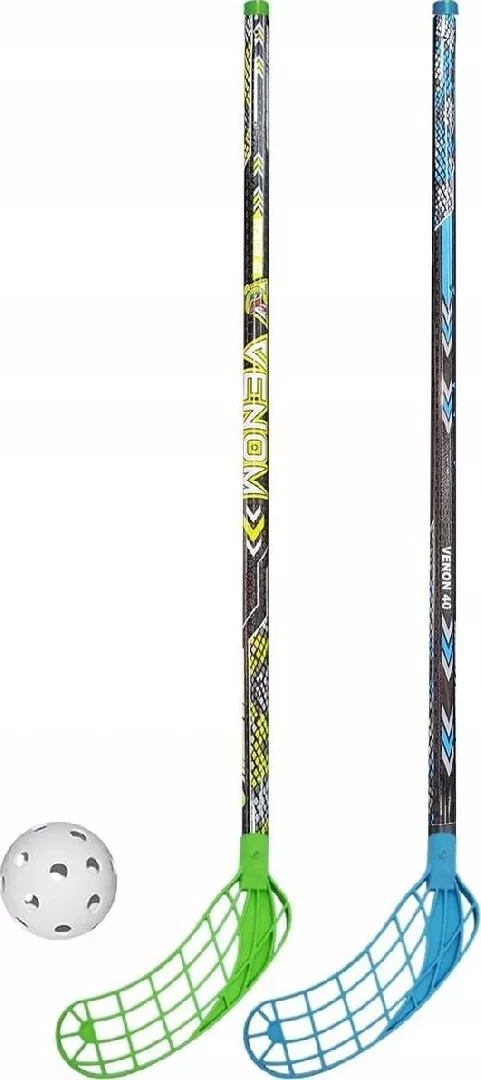 Floorball set: 2 sticks and a