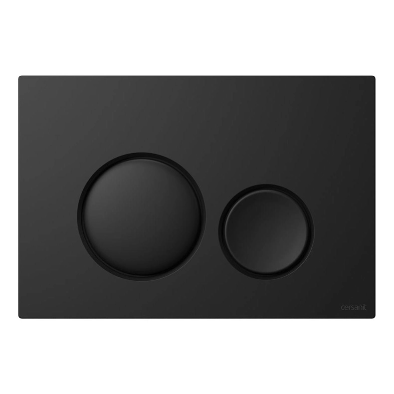 BUTTON CERSANIT LUNA BLACK MAT 14104666