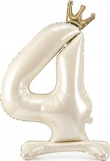 Standing balloon  number 4  84 cm