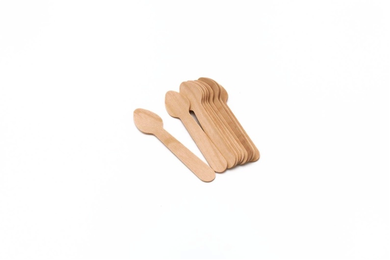 DISPOSABLE WOODEN TEASPOONS 10PCS 14975355 FIR035