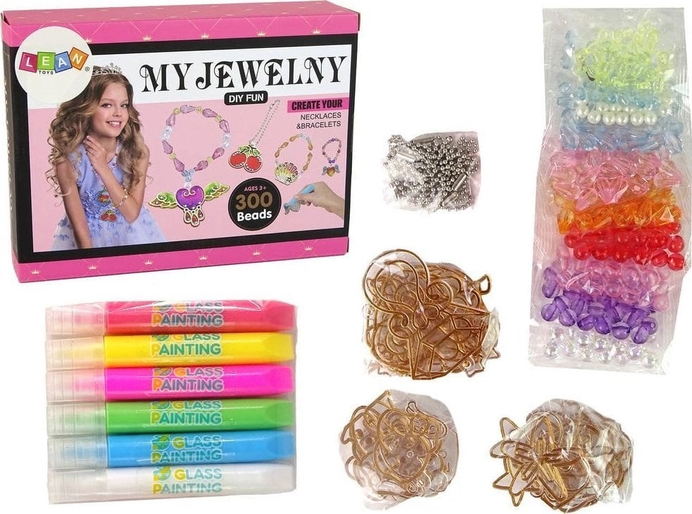 DIY Jewelry Making Kit Pens Beads