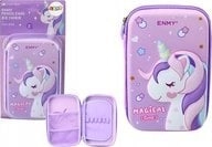 Folding pencil case with a unicorn