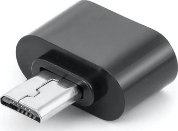 USB adapter microUSB - USB Black