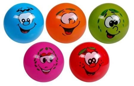 PVC smiley ball  6 colors MD0028