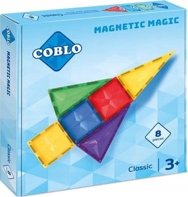 Magnetic construction blocks Basic 8 pcs
