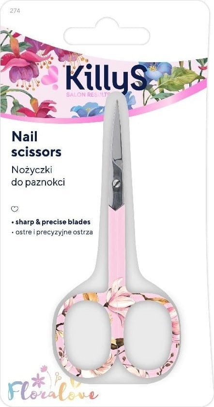KILLYS_Floralove Nail Scissors Floral nail scissors
