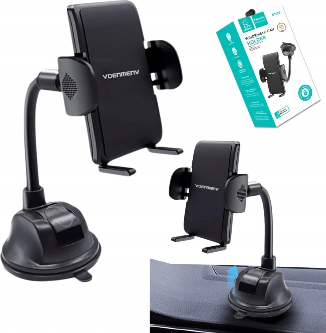 DENMEN CAR HOLDER COCKPIT WINDOW BLACK