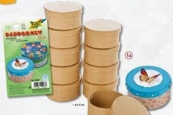 Mini box  natural circle  8x4cm 4001868049688