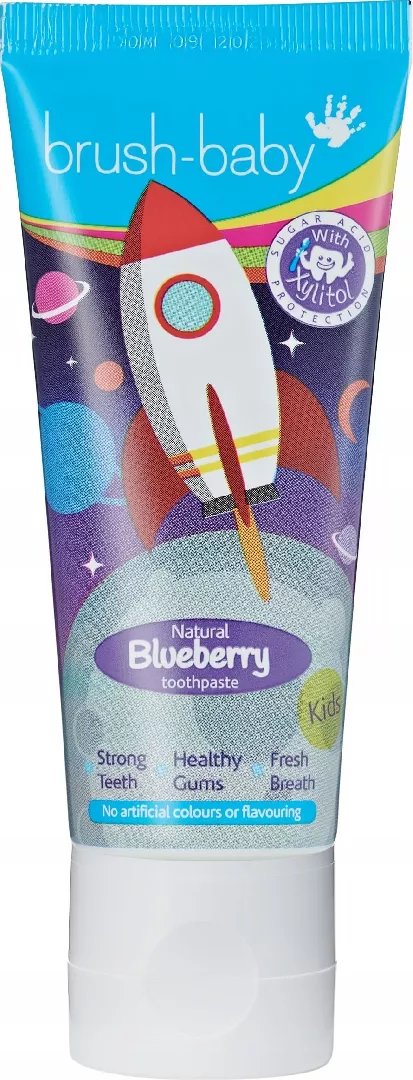 BRUSH BABY_Rocket toothpaste for children from