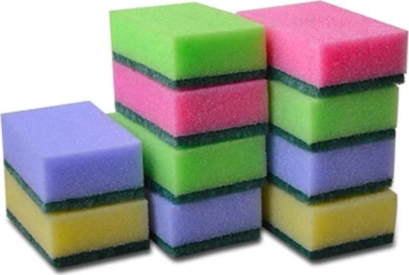 Sponge multi Mini 9x6 cm Assorted