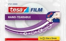 Tesa film can be torn by