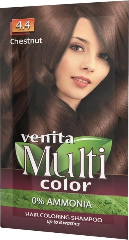 VENITA_MultiColor szampon koloryzujący 4.4 Chestnut