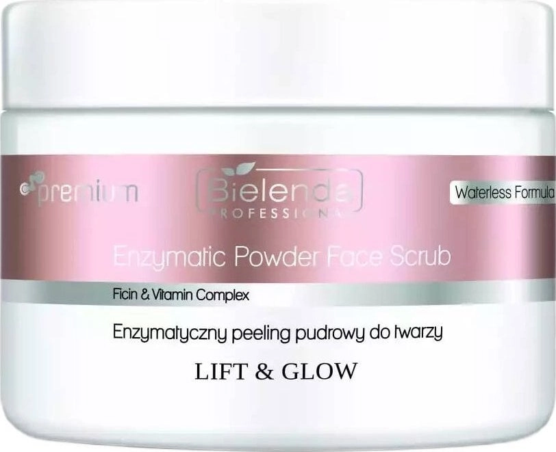 Professional LiftGlow enzymatic powder facial peeling