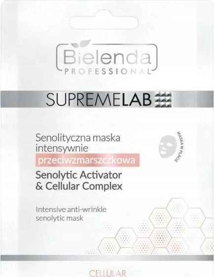 BIELENDA PROFESSIONAL_SupremeLab intensely anti-wrinkle senolytic mask