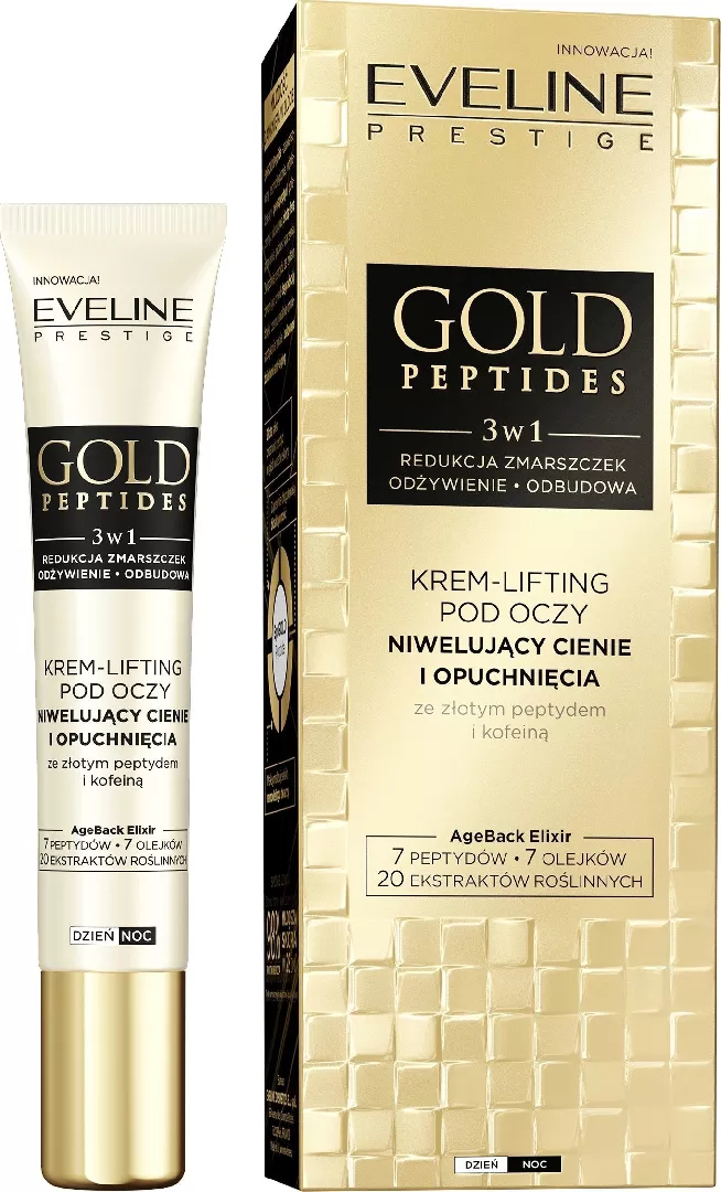 EVELINE_Gold Peptides eye-lifting cream 20ml 5903416053071