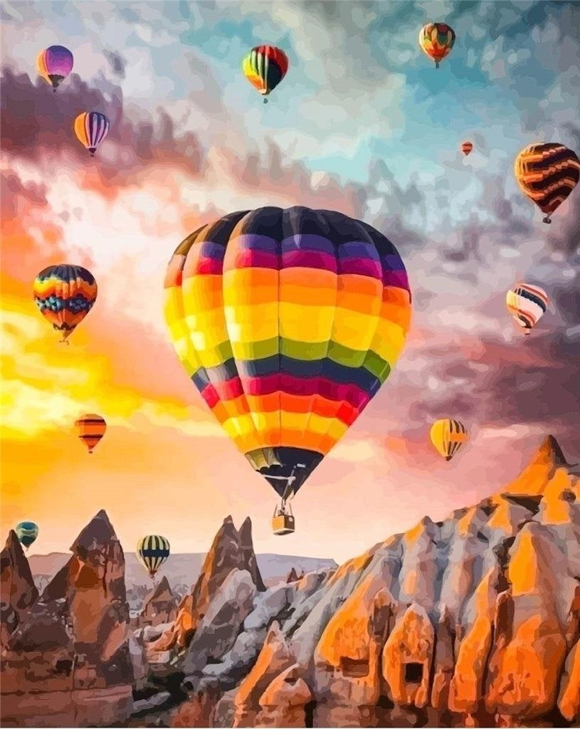 Painting by numbers - 40x50cm Cappadocia