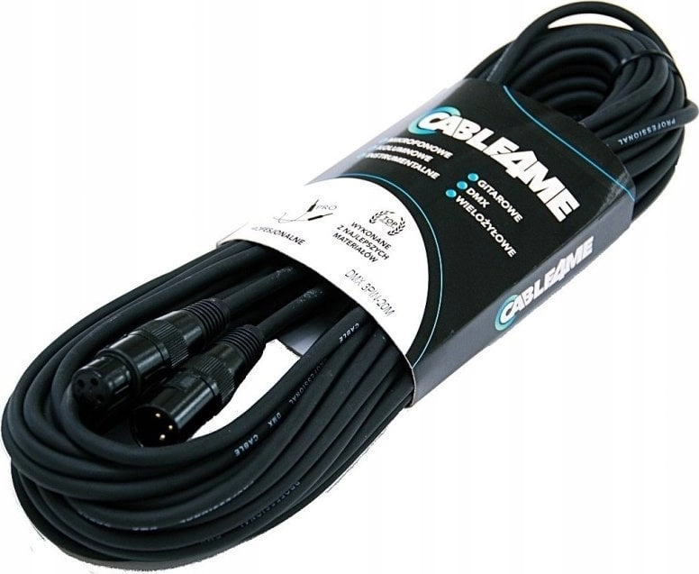 CABLE4ME cable DMX cable 3pin 20m