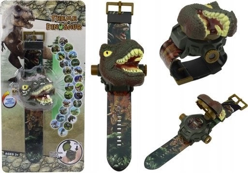 3D Dinosaur Tyrannosaurus Rex projector watch