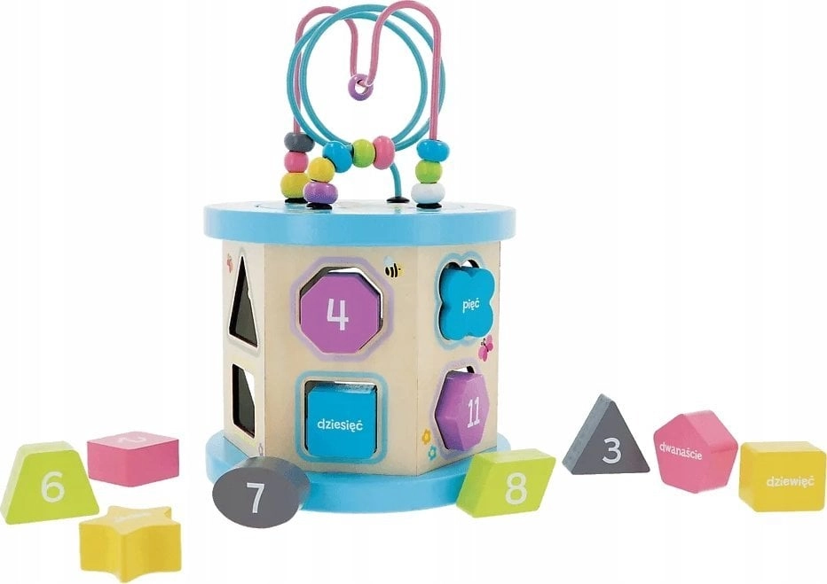 Wooden toy - Sorter 4in1 TREFL