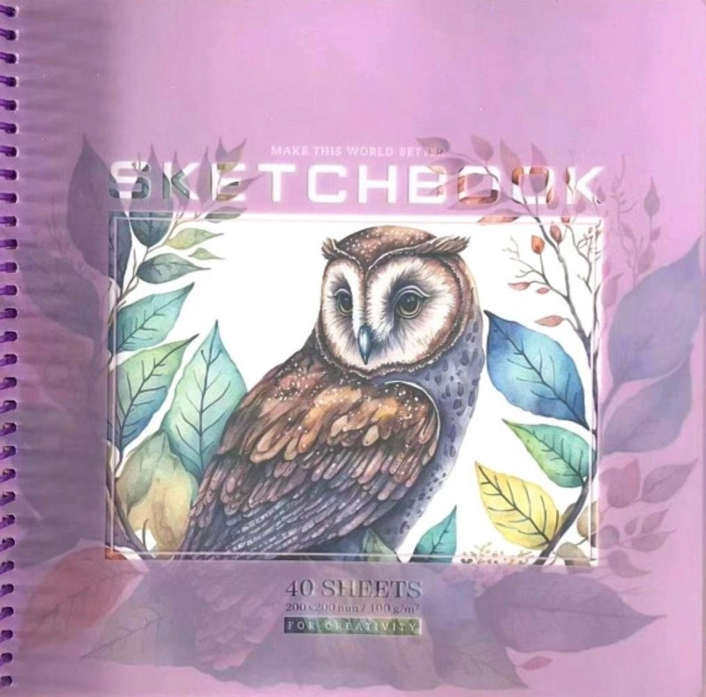 Sketchbook 200x200/40K smooth Owl FRESH 646516