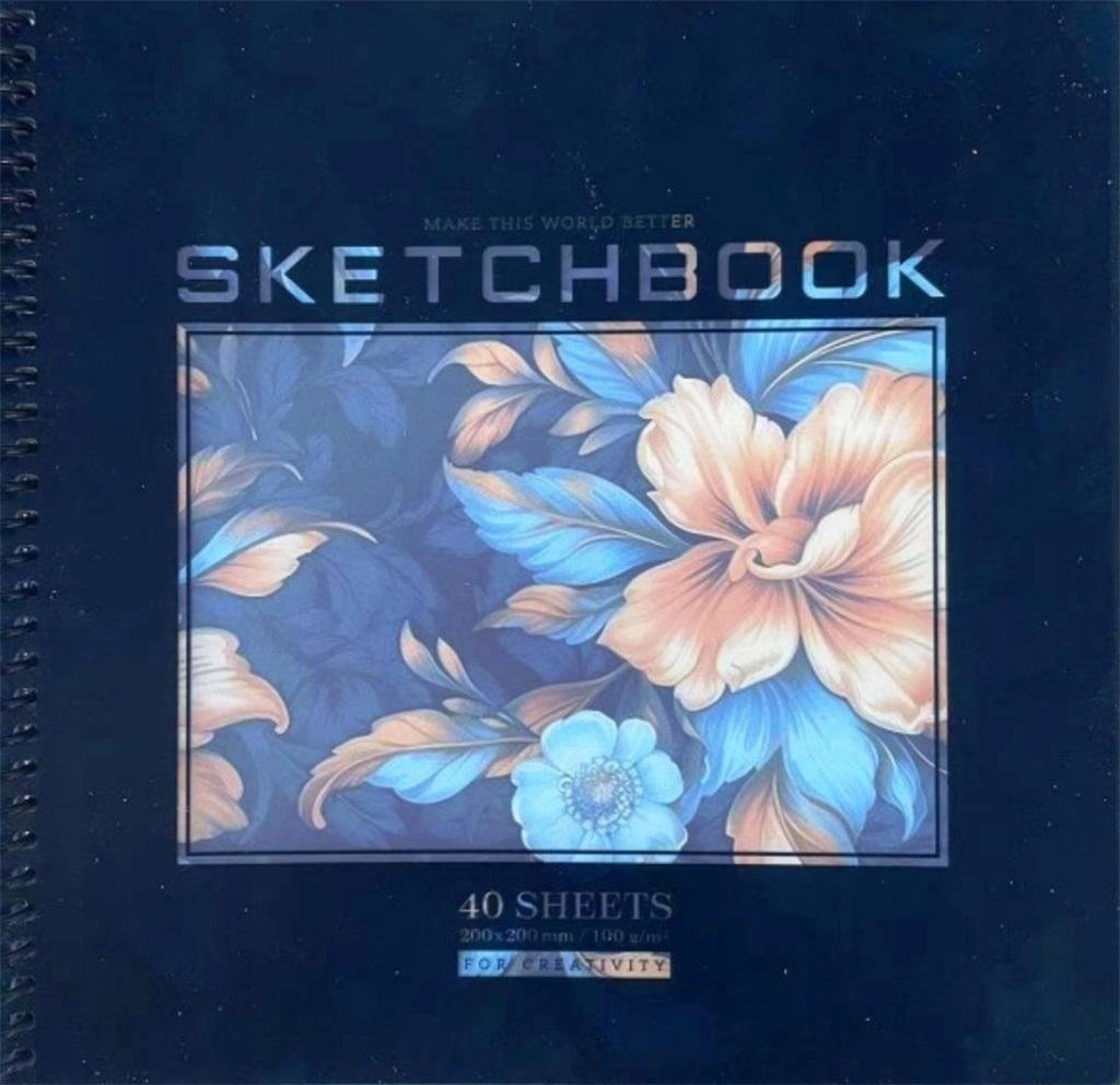 Sketchbook 200x200/40K smooth Flowers FRESH 646520
