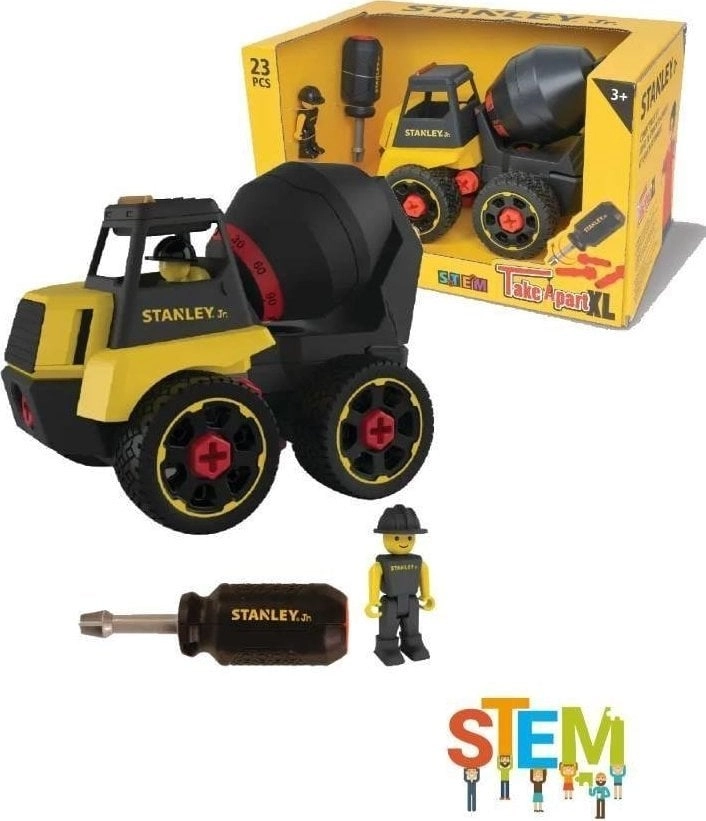 XL Stanley Jr Take Apart concrete