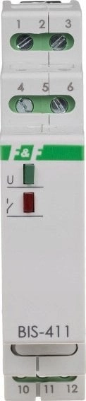 FF BIS-411M-LED-24V 16A 1NO 9-30V AC/DC