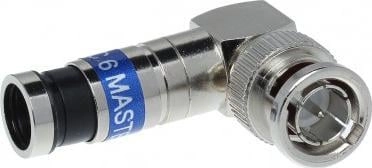 WTYK KOMPRESYJNY KĄTOWY BNC-WK/ZAC-RG6 BNC-WK/ZAC-RG6 5907634501192