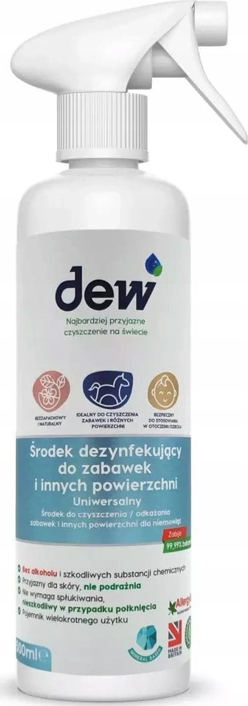 . DEW  Disinfectant for toys and