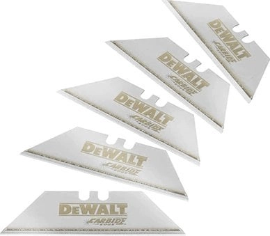 Carbide knife blades 5 pcs. DWHT0-11131