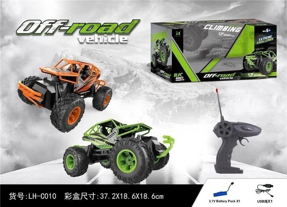 Remotely controlled mix car with charger