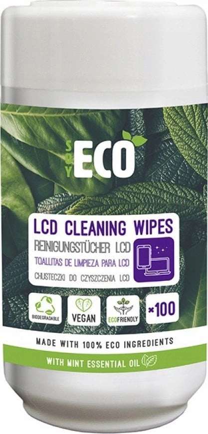 SOYECO Eco* wet screen cleaning cloths