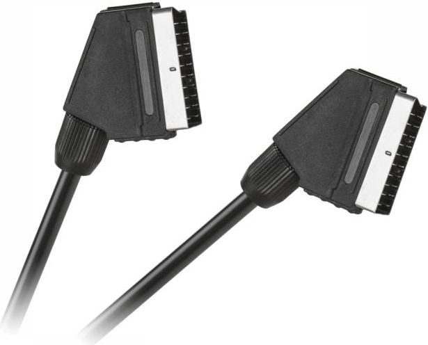 Kabel Scart - Scart 3m czarny