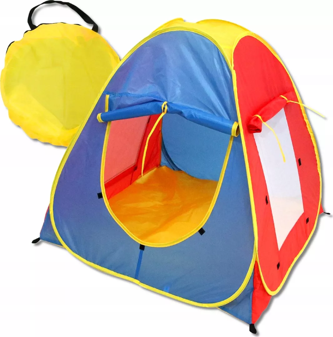 RAINBOW garden/indoor children`s tent  blue  yellow