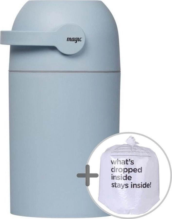 MA-C110BL MAJESTIC USED DIAPER BIN BLUE