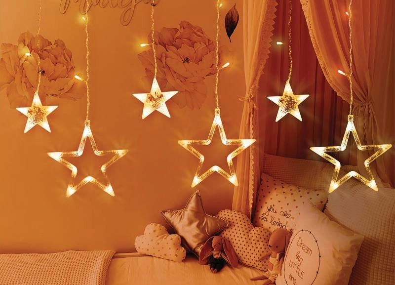 PR Light curtain 138 LED  stars