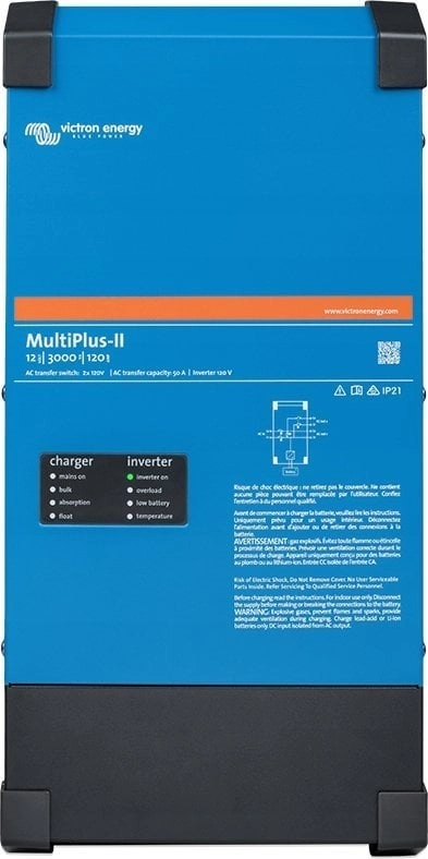 MultiPlus II 48V 5000VA 70A-50A PMP482505012