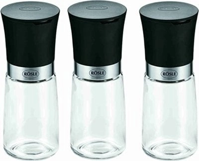 Set of 3 spice grinders -