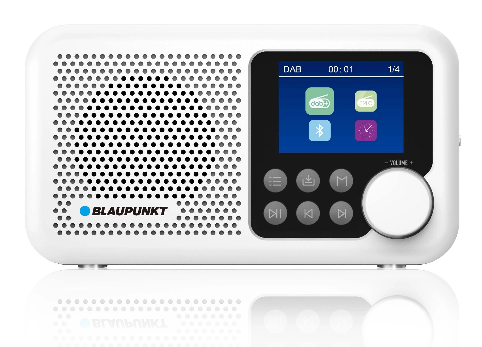 Radio przenośne BLAUPUNKT DAB DR8WH biały